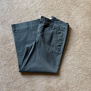 LOFT Women’s Straight Chinos in Dark Green